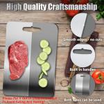 Stainless Steel Cutting Board Set - 3 Pieces