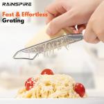 Rainspire Handheld Stainless Steel Cheese Grater
