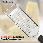 Rainspire Handheld Stainless Steel Cheese Grater