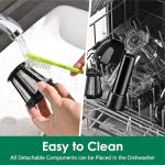 Brecious Cold Press Slow Juicer with 2 Speeds