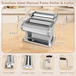 Pasta Maker with 7 Thickness Settings and Cutter