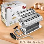 Pasta Maker with 7 Thickness Settings and Cutter