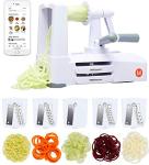 Mealthy 5-Blade Spiralizer Vegetable Slicer and Zoodle Maker