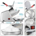 ZENY Electric Ice Shaver Machine for Snow Cones