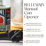 Bellemain Ergonomic Stainless Steel Manual Can Opener