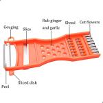 Handheld Multifunction Kitchen Peeler and Grater Tool
