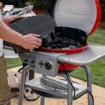 Bistro Pro Electric Grill and Griddle, Red