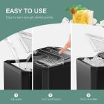 SMUG Portable Countertop Ice Maker - 9 Cubes in 6 Mins