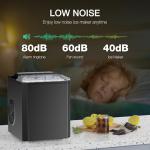 SMUG Portable Countertop Ice Maker - 9 Cubes in 6 Mins