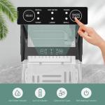 SMUG Portable Countertop Ice Maker - 9 Cubes in 6 Mins