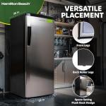 Hamilton Beach 11 cu. ft. Stainless Steel Freezer