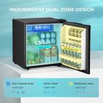 EUHOMY 1.7 Cu.Ft Mini Fridge with Freezer
