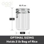OGGI Airtight Medium Canister for Kitchen Storage