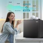 EUHOMY 1.7 Cu.Ft Mini Fridge with Freezer