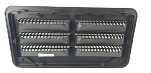 Dometic Black Refrigerator Sidewall Vent Set