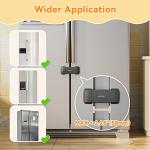 Eudemon French Door Refrigerator Lock for Kids