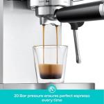 CASABREWS 3700 Stainless Steel Espresso Machine 20 Bar