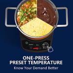 GREECHO 2.6 Qt Electric Fondue Pot Set