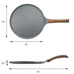 SENSARTE 10-Inch Nonstick Crepe and Dosa Pan