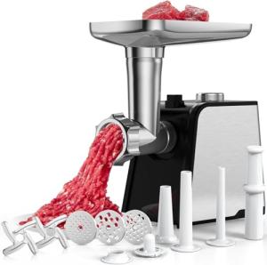 Oaomi 3200W Electric Meat Grinder and Sausage Stuffer