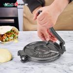 Cast Iron Tortilla Press for Quesadillas and Rotis