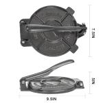 Cast Iron Tortilla Press for Quesadillas and Rotis