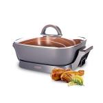 Crux 12" Nonstick Electric Skillet with Probe