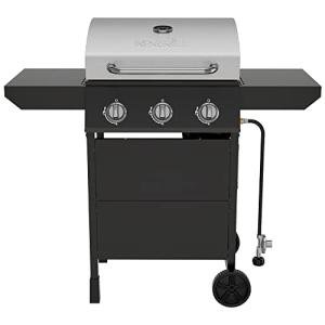 Nexgrill 3-Burner Propane Gas Grill with Side Tables