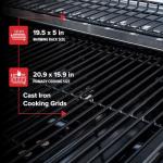Nexgrill 3-Burner Propane Gas Grill with Side Tables