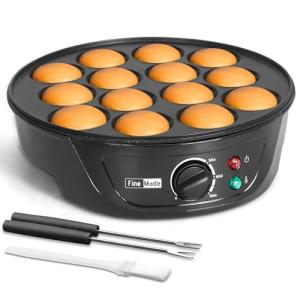 Non-Stick Electric Pancake Maker with 14 Slots