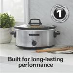 Hamilton Beach 6-Quart Slow Cooker with 3 Settings