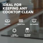 Weiman Glass Cooktop Cleaner Kit with Scrubbing Pad