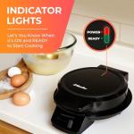 Mueller Heart Norwegian Waffle Maker with Controls