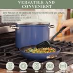 Nuwave Duralon Blue Ceramic Nonstick Cookware Set