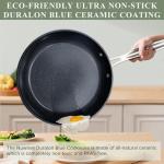 Nuwave Duralon Blue Ceramic Nonstick Cookware Set