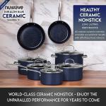Nuwave Duralon Blue Ceramic Nonstick Cookware Set