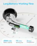 Highyes Cordless Electric Spin Scrubber for Bathrooms