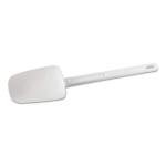 Rubbermaid Spoon-Shaped Spatula, 9.5 Inches, White