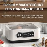 9-Jar Probiotic Yogurt Maker with Temp Control