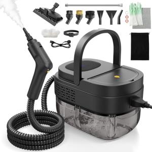 Handheld 2500W Steam Cleaner with 1.69 Quart Tank