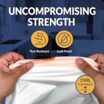 Heavy Duty 18 Gallon Trash Compactor Bags - 60 Pack