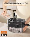 Handheld 2500W Steam Cleaner with 1.69 Quart Tank
