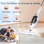 11-in-1 Handheld Steam Mop for All Surfaces