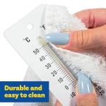 Set of 10 Easy-Read Dual-Scale Thermometers
