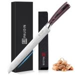 PAUDIN 10-Inch Serrated Bread Knife, German Steel