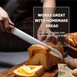 PAUDIN 10-Inch Serrated Bread Knife, German Steel