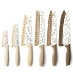 CAROTE 12PC Stainless Steel Kitchen Knife Set