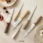 CAROTE 12PC Stainless Steel Kitchen Knife Set