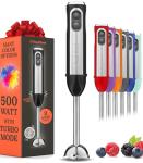 High-Power Immersion Blender with Turbo Mode