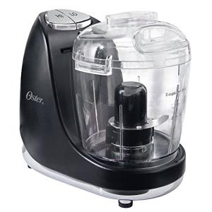 Oster 3-Cup Mini Chopper with Whisk - Black